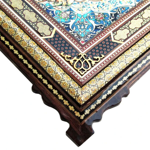 ساعت دیواری خاتم کاری - تصویر 2