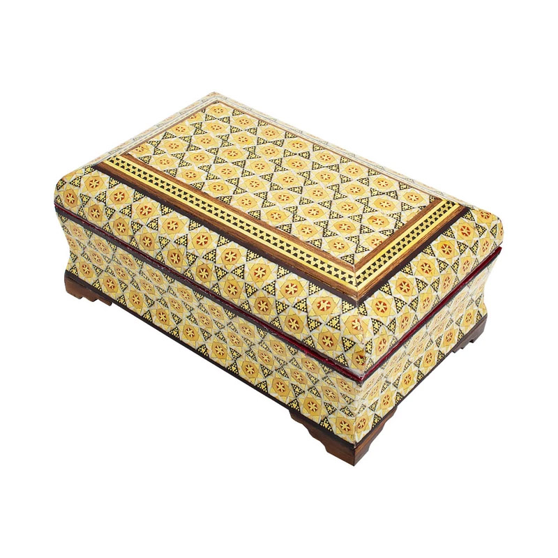 جعبه جواهرات خاتم کاری