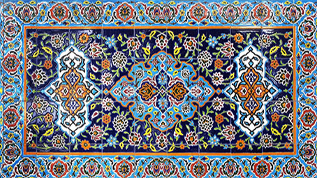 نقش کاشی در هویت بصری ایران