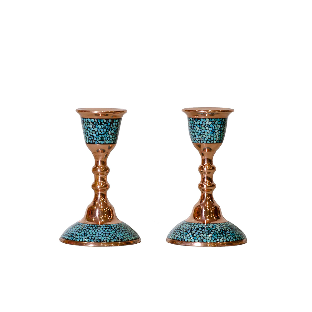 شمعدان فیروزه کوبی