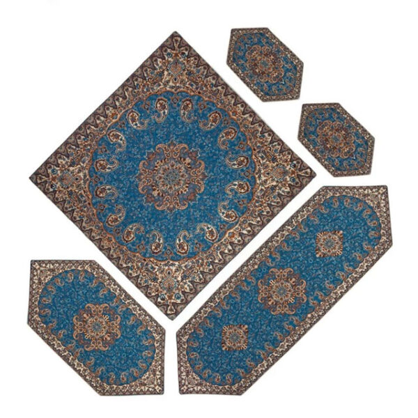 رومیزی 5تکه ترمه