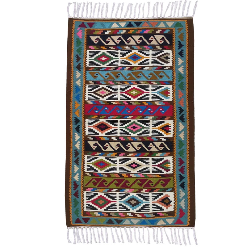 گلیم دستباف مدل پادری