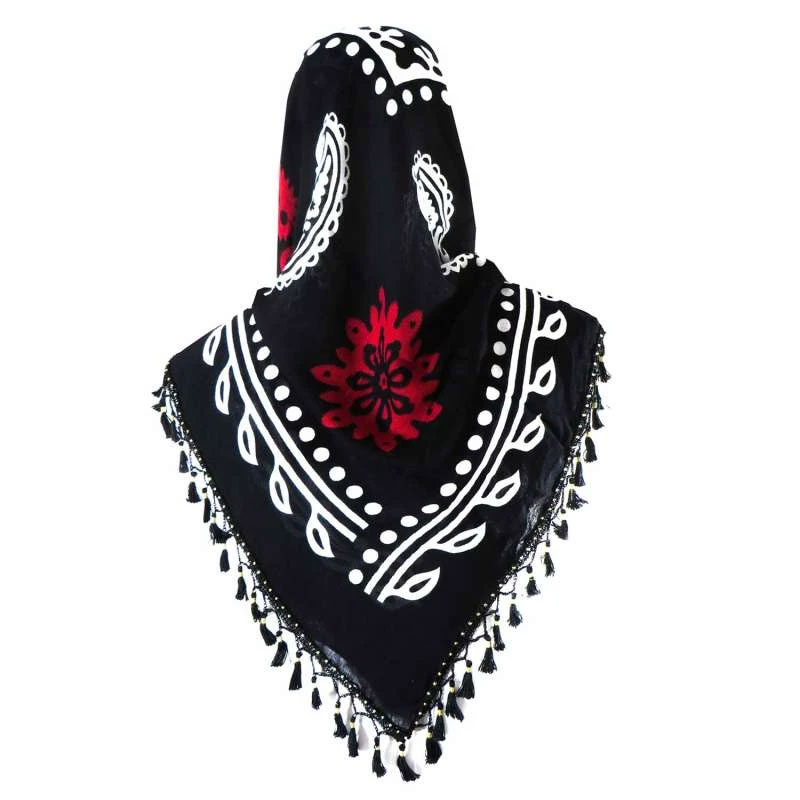 روسری دست دوز سنتی کردستان