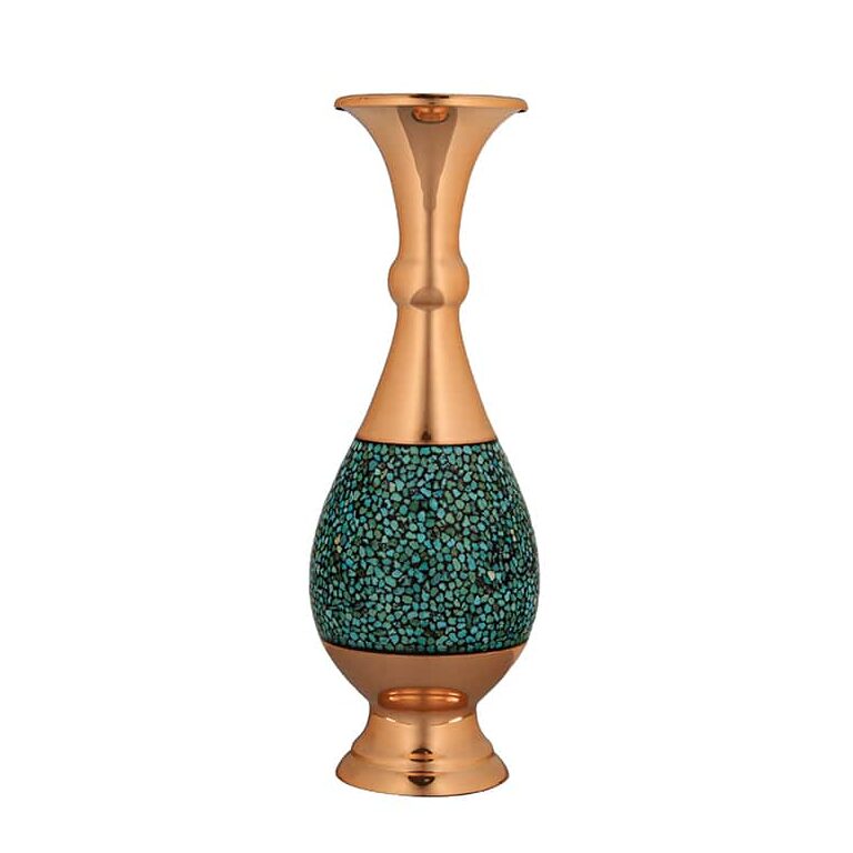 گلدان فیروزه کوبی